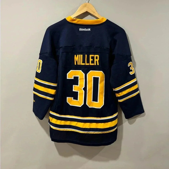 Ryan Miller Buffalo Sabres Vintage NHL Hockey Jersey - Picture 2 of 14